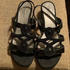 Black sandals